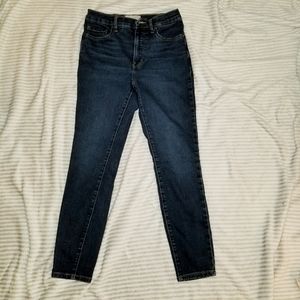Everlane High Rise Skinny Ankle Jenas